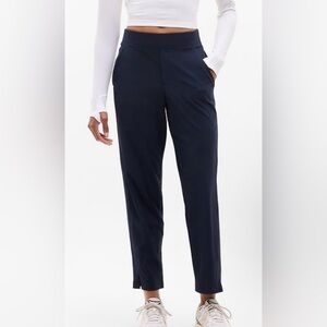 Athleta Women’s Brooklyn Mid Rise Ankle Pant Navy 4P